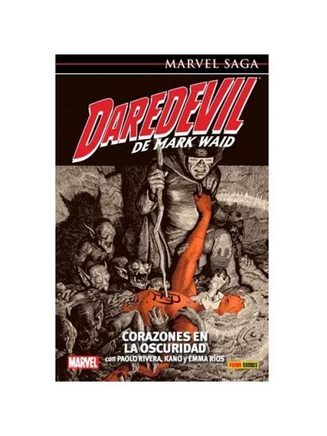 CÓMIC MARVEL SAGA DAREDEVIL DE MARK WAID 2 CORAZONES EN LA OSCURIDAD