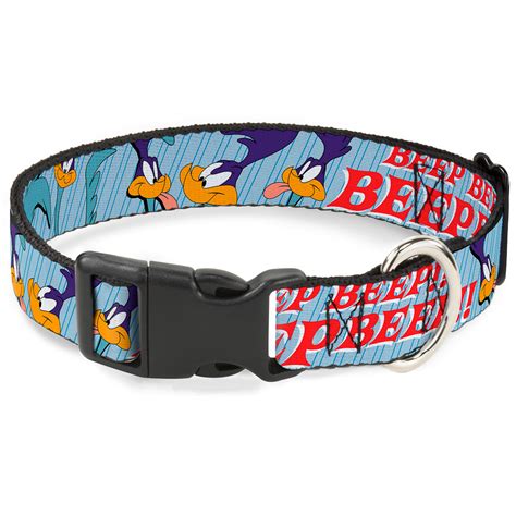 Plastic Clip Collar - MEEP MEEP!! w/Road Runner Poses Baby Blue – The ...