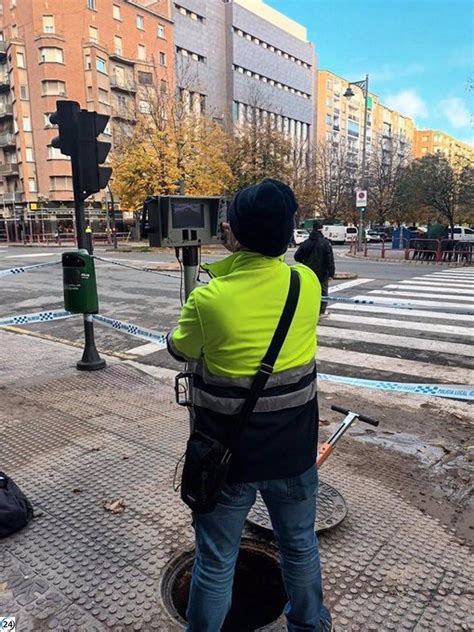 El Servicio De Agua En La Avenida De La Paz Vuelve A Operar Con