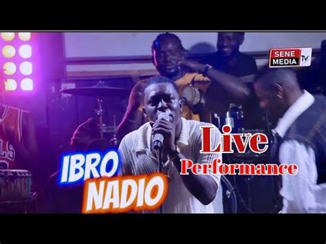 Soir E Ibro Nadio Live Performance Au Bango Ex Five Youtube