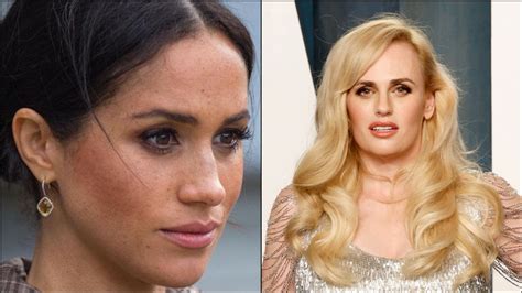 Rebel Wilson Destapa Encontronazo Con Meghan Markle Asegura Que No