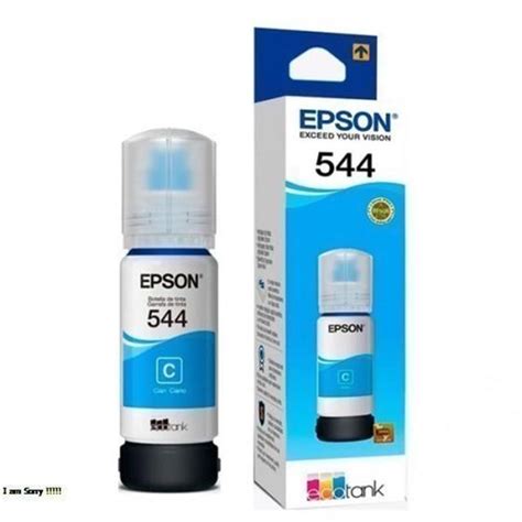 Refil Tinta Original Epson Ciano T544420 L1110 L5190 L3110 L3150 T544