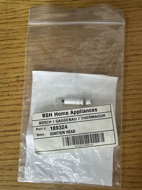 Bosch 00189324 OEM Thermador Range Burner Electrode For Sale Online EBay