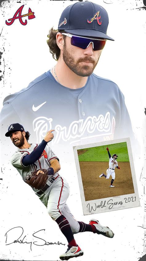 Dansby Swanson Phone Wallpaper : r/Braves