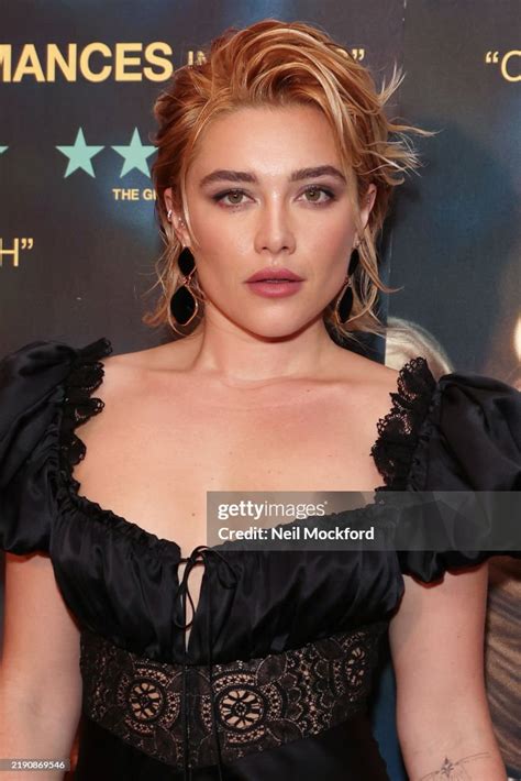 Florence Pugh Attends The We Live In Time Special Screening At The News Photo Getty Images