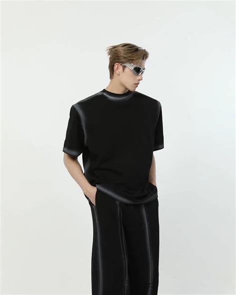 Shoulder Pad T Shirt Danhop