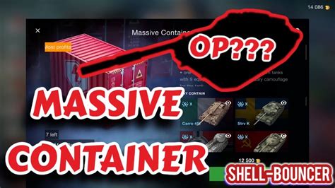 Opening MASSIVE CONTAINER In WoT Blitz YouTube