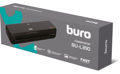 Buro ламинатор, черный - купить с доставкой по выгодным ценам в ...