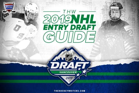 2019 NHL Draft Consensus Final Rankings - The Hockey Writers - NHL Entry Draft - NHL News ...