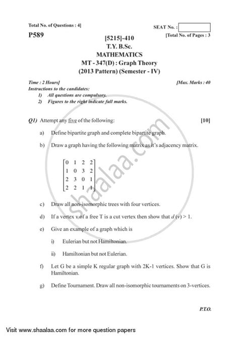 Basic Definitions Of Graph Theory With Examples Pdf