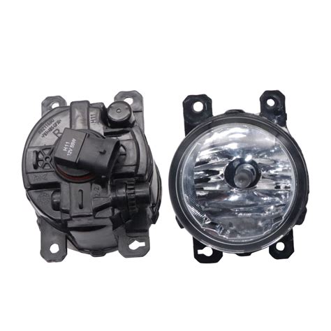 Pair Of Lh Rh Clear Lens Bumper Fog Light Lamp For Honda Crv Cr V