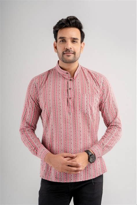 Men Printed Cotton Kurta At Rs Men Cotton Kurta In Jaipur Id