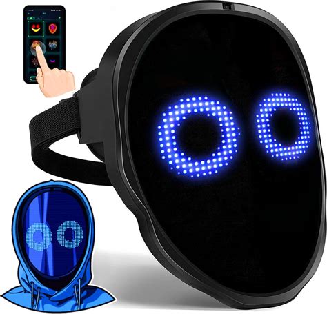 Gootus Bluetooth Programmable Led Face Transforming Mask India Ubuy