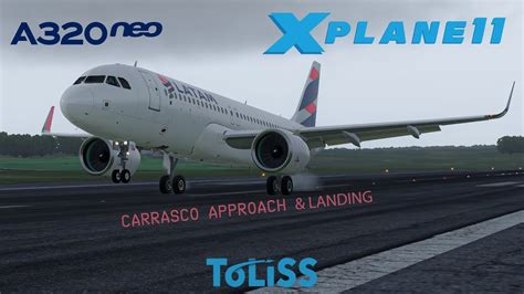 Approach Landing At Carrasco International Airport With Toliss