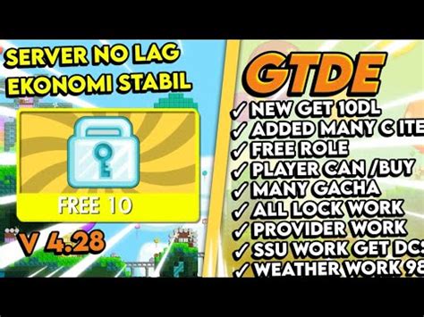 FREE CHEAT MENU BANYAK CUSTOM RAYMAN GTPS TERBARU 2023 GROWTOPIA