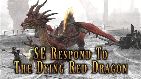 Ffxiv Nier Red Dragon Bug Youtube