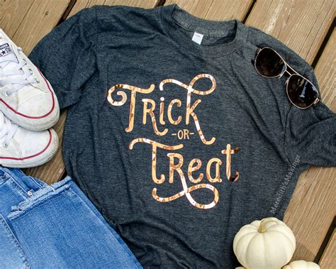 Trick Or Treat Svg Halloween Shirt Svg Halloween Cricut Etsy