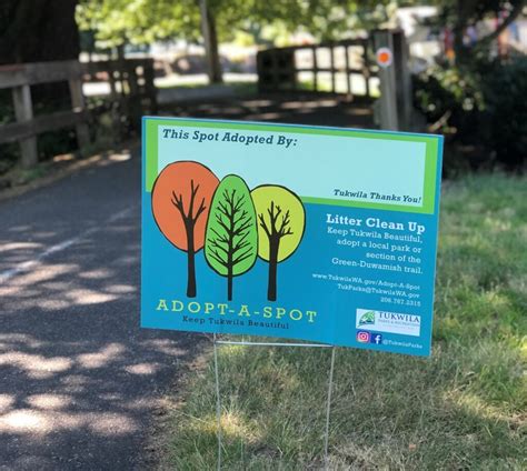 Adopt A Spot City Of Tukwila