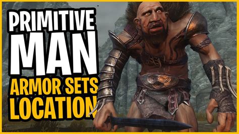 New Primitive Man Armor Sets Update Conan Exiles Youtube