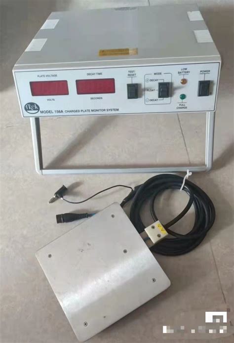 1 Set Trek 156A Charged Plate Monitor Analyzer System Walking Voltage