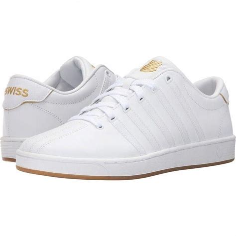 K Swiss Court Pro Ii 50th 50thwhitegold Leather Mens Tennis Shoes