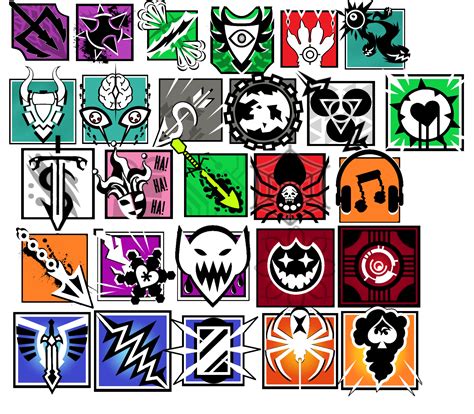 All The Operator Icons Ive Made Rrainbow6