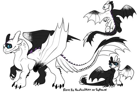 Night Fury Adopt Closed By Wildhorseadopts On Deviantart