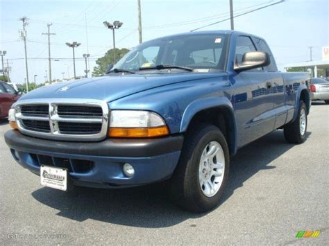 2004 Atlantic Blue Pearl Dodge Dakota Sport Club Cab 30036470 Photo 1 Car