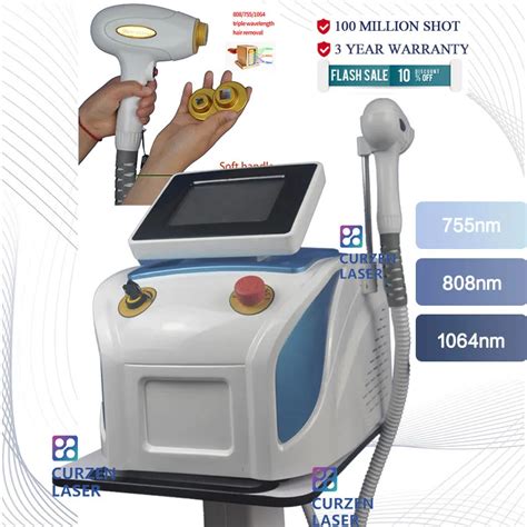 Máquina de depilación láser Soprano ice láser Alma 2021 titanio 808