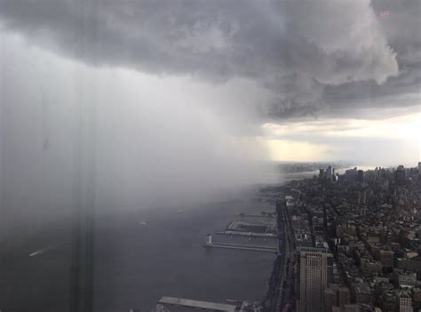 Freak Storms Engulf New York And New Jersey Changing Day Into Night