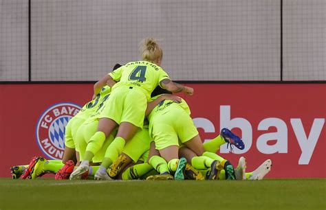 Foot féminin le Barça défiera l OL en finale de Ligue des champions