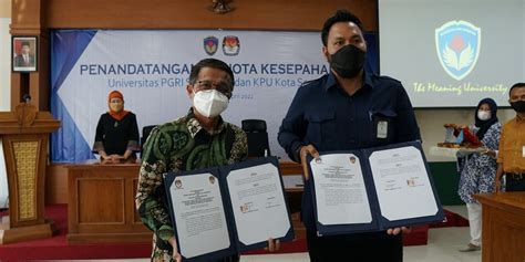 UPGRIS Tandatangani Nota Kesepahaman Dengan KPU Kota Semarang