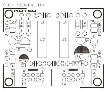dual dc motor driver   ld electronics labcom