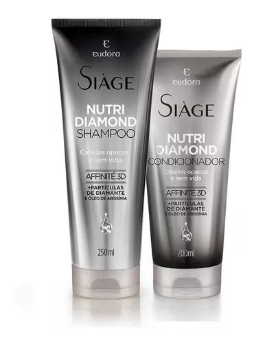 Shampoo Condicionador Si Ge Nutri Diamond Profissional Mercadolivre