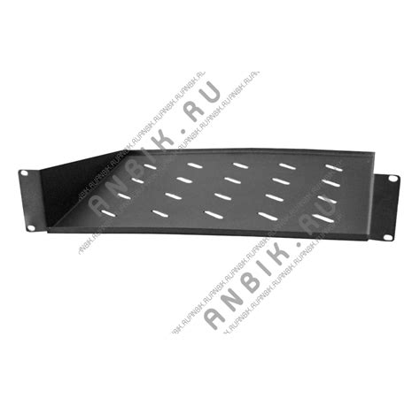 RC19 MS-40-9005 Полка 19 перфорированная консольная 2U, глубина 400мм ...