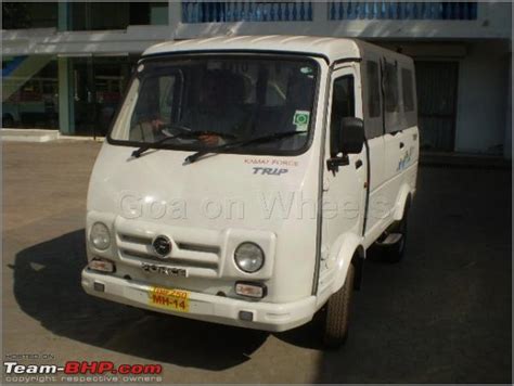 force motors launched force trip mini van team bhp