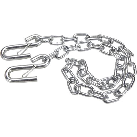 Ultra-Tow Safety Tow Chain with S-Hook — 1/4in. x 48in. Chain, 2000-Lb. Capacity | Northern Tool