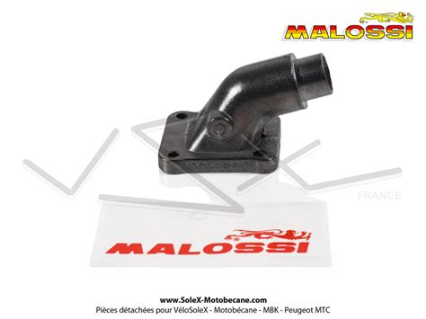 Pipe D Admission Mm X Mm Malossi Pour Carburateur Sha