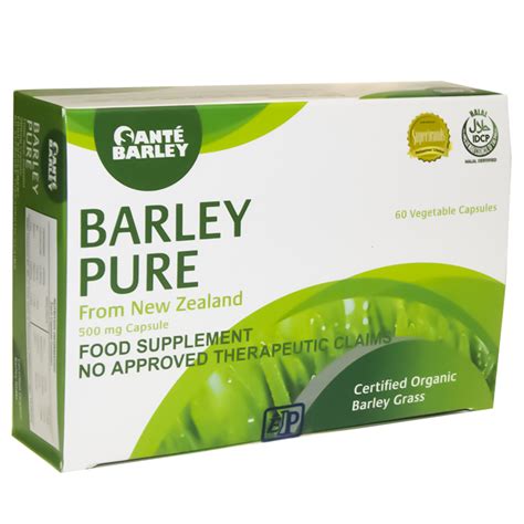 Sante Pure Barley New Zealand Blend 60 Capsules