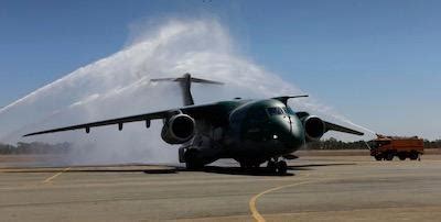 First Multi Mission Airlift Kc Delivered To The Brazilian Air Force