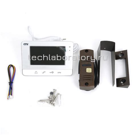 CTV-DP401 Комплект цветного видеодомофона купить в интернет-магазине ...