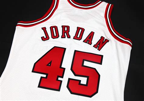 Mitchell & Ness Releasing Michael Jordan's Number 45 Comeback Jersey - Air Jordans, Release ...