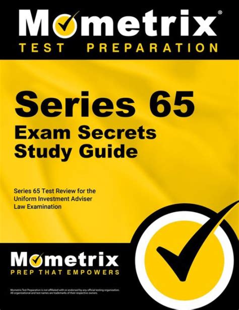 Series 65 Exam Secrets Study Guide: Series 65 Test Review for the ...