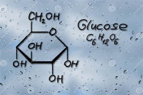 Modelo Estrutural De Glicose Imagem De Stock Imagem De Molecular