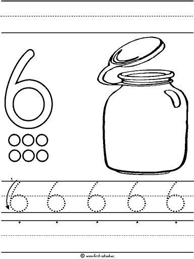 Fresh 52 Number 6 Tracing Worksheet Martin Lindelof