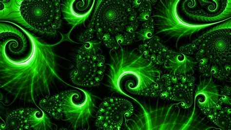 Download wallpaper for 1366x768 resolution | Digital Art Green Hd s | 3d and abstract ...