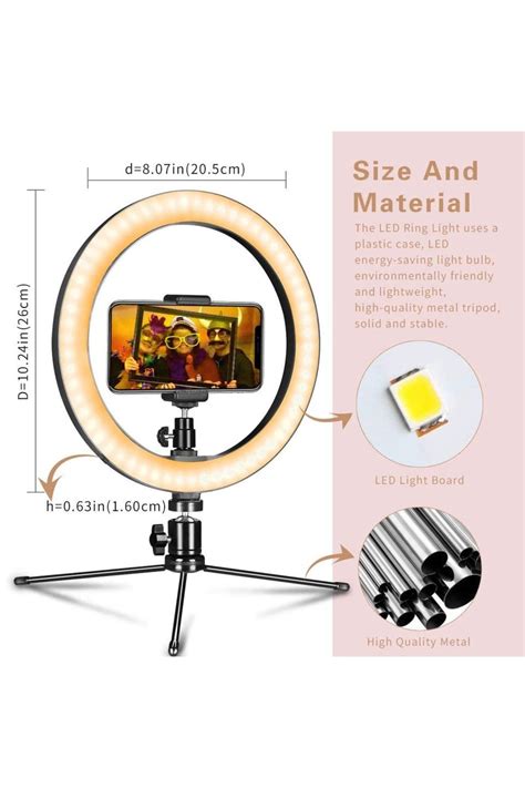 Gaman Selfie Led Ring Light Youtuber St Dyo I Tripodlu Led Masa