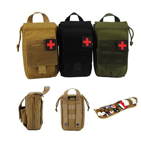 Tactical Molle First Aid Kit Bag Edc Medical Pouch Survival Emt