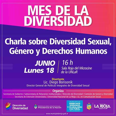 Llega A La Rioja El Director De Diversidad Sexual De La Nación