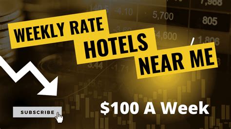 Best Weekly Rate Hotels Near Me For Rent $100 A Week